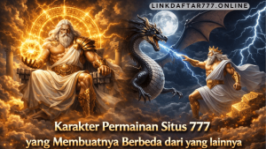 karakter permainan Situs 777