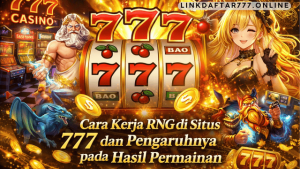cara kerja RNG di Situs 777