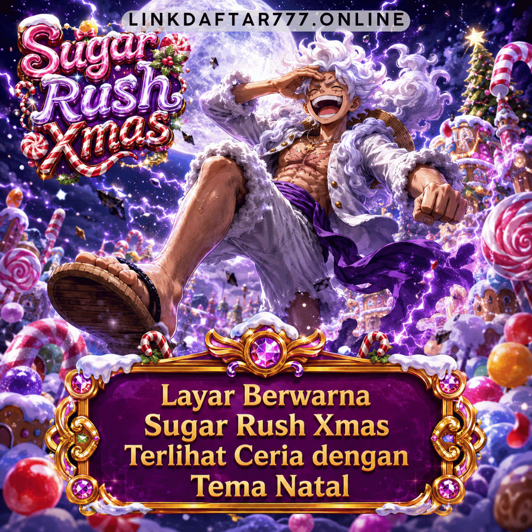 Layar Berwarna Sugar Rush Xmas Terlihat Ceria dengan Tema Natal